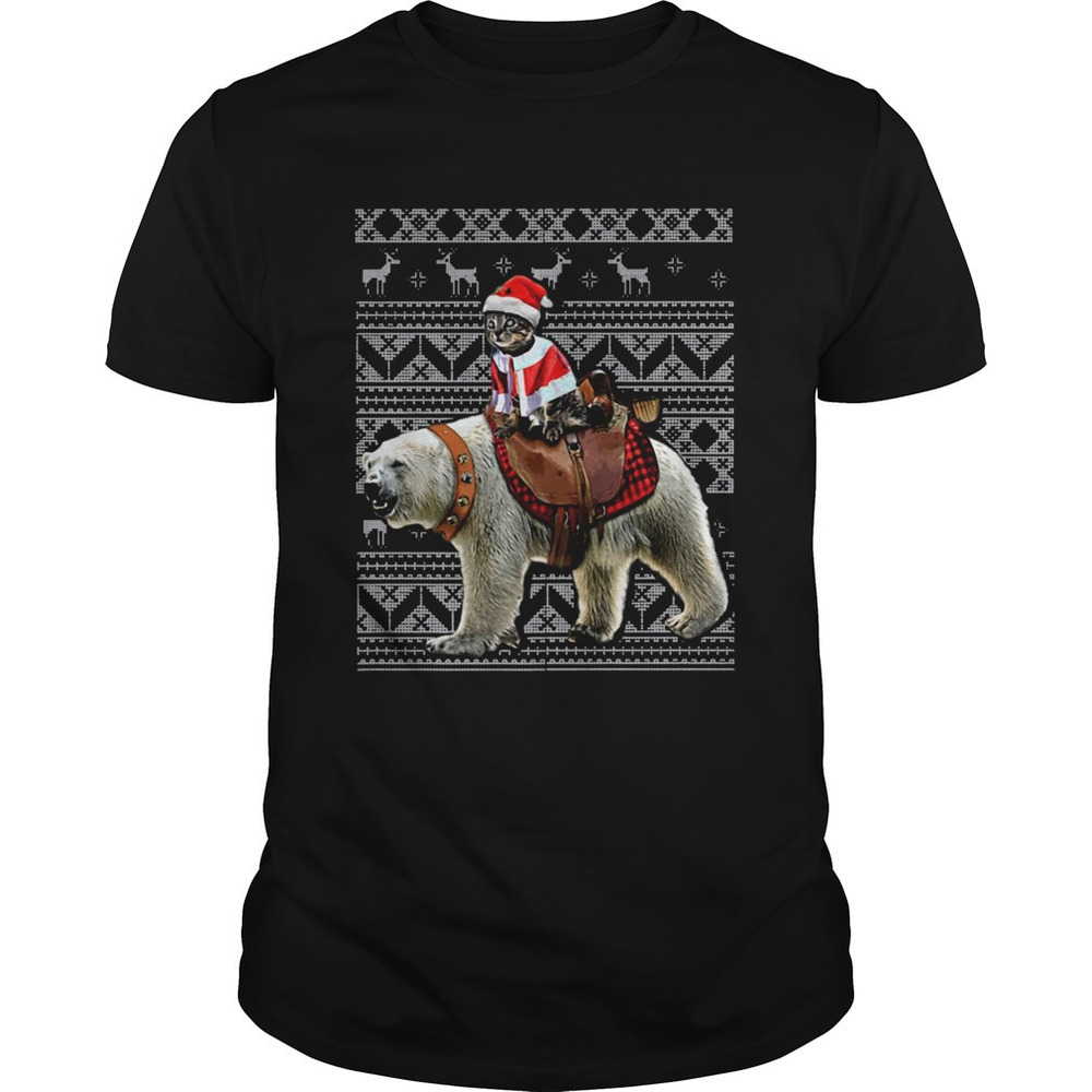 Crazy Cat Lady Ugly Christmas Shirt